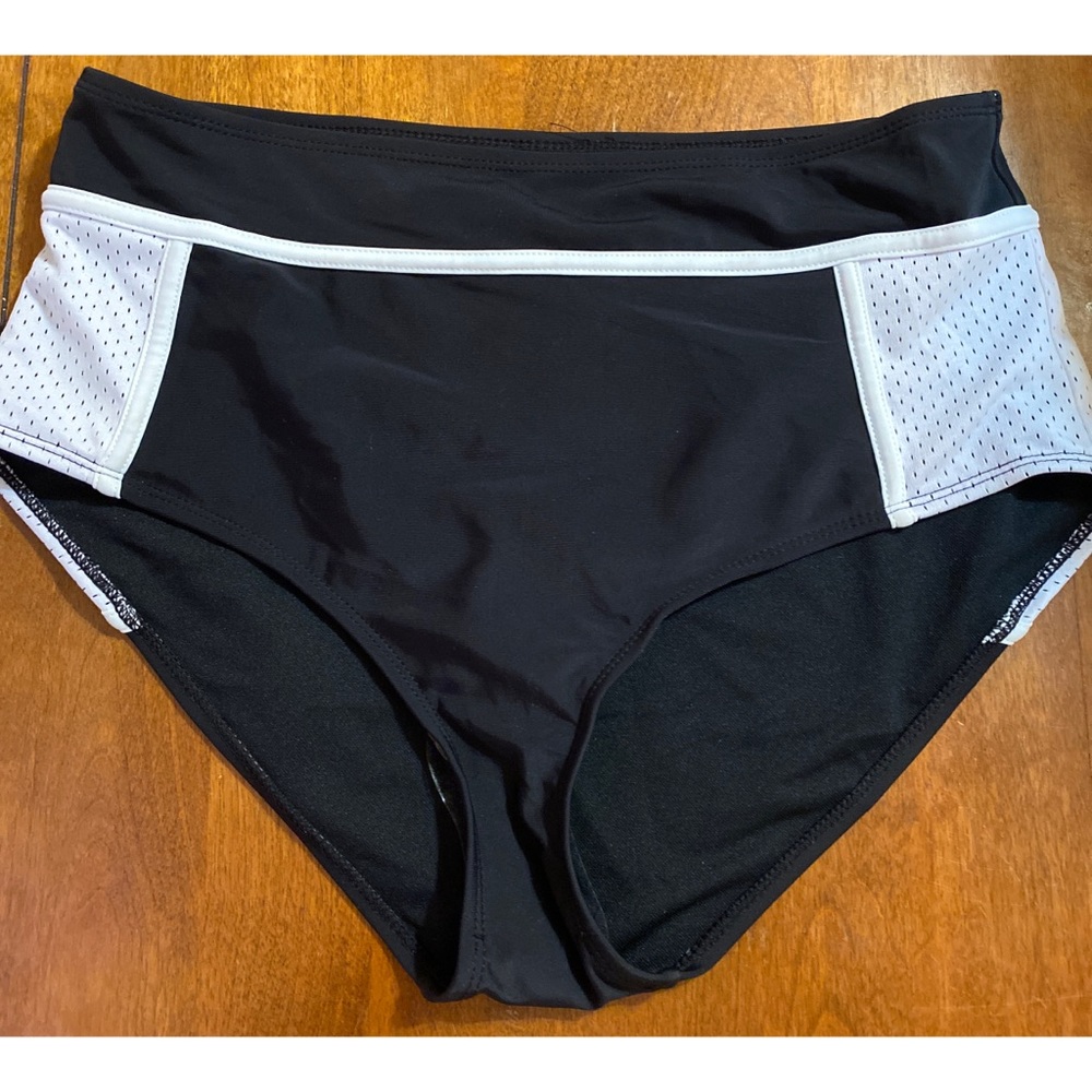 BONGO Black and White Bathing suit Bottom